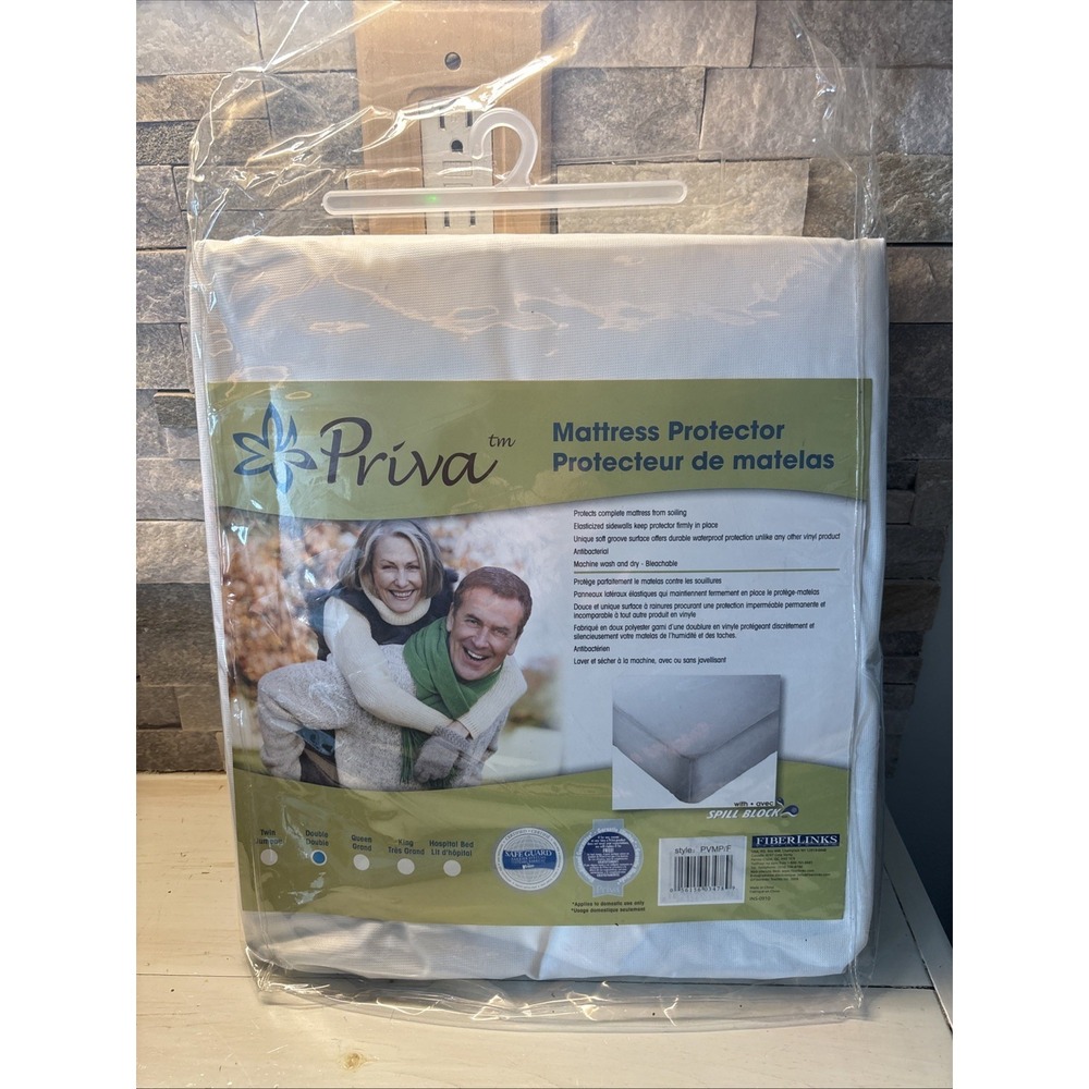 PRIVA Double BED MATTRESS / PROTECTOR /NEW‎